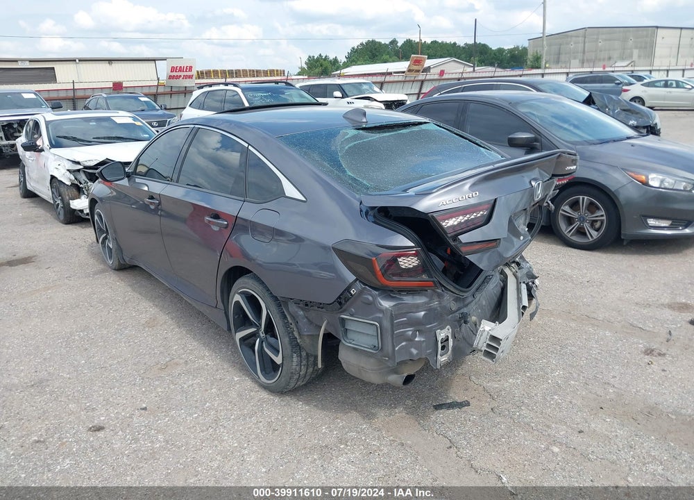 2019 HONDA ACCORD SPORT VIN: 1HGCV1F31KA069994