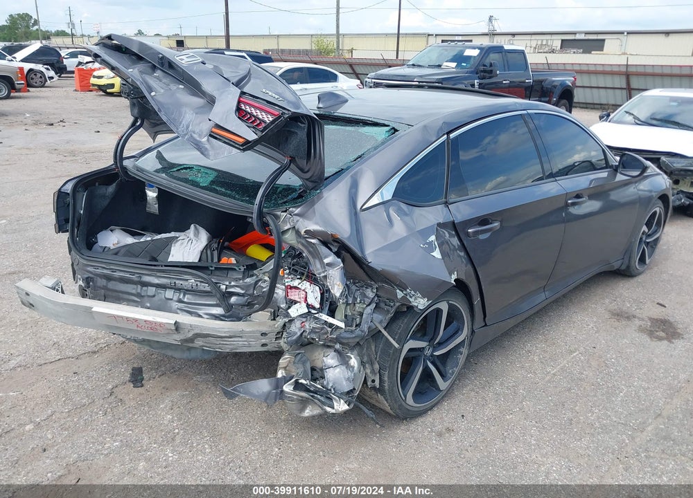 2019 HONDA ACCORD SPORT VIN: 1HGCV1F31KA069994