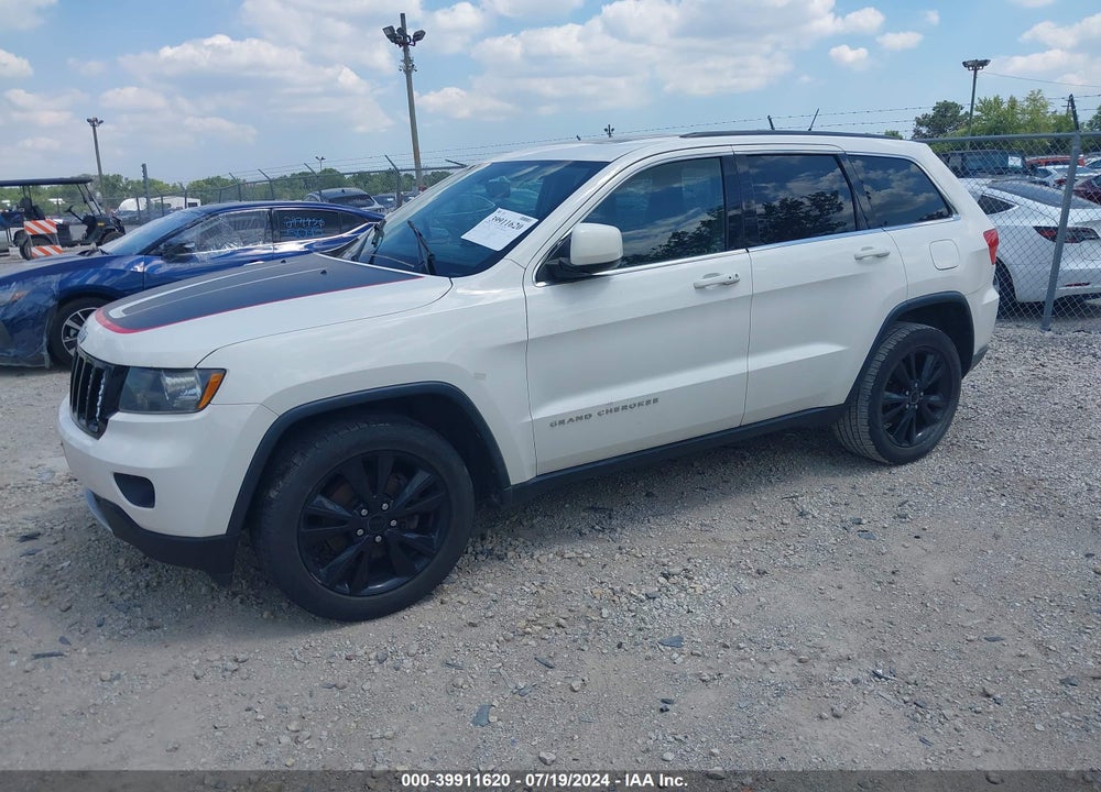2012 JEEP GRAND CHEROKEE LAREDO VIN: 1C4RJFAG5CC327208