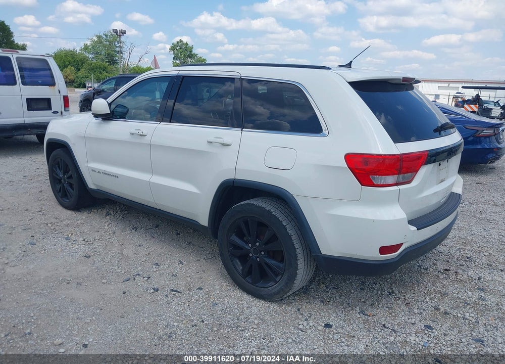 2012 JEEP GRAND CHEROKEE LAREDO VIN: 1C4RJFAG5CC327208
