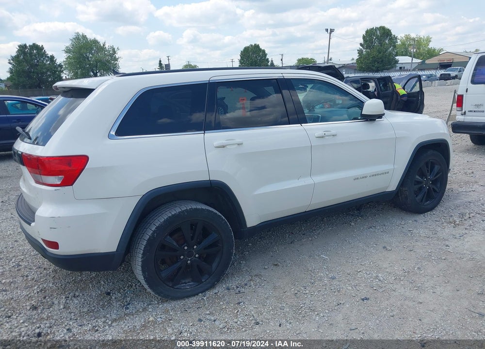 2012 JEEP GRAND CHEROKEE LAREDO VIN: 1C4RJFAG5CC327208