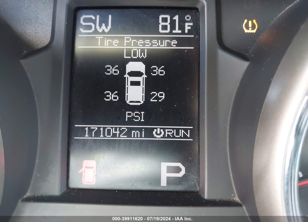 2012 JEEP GRAND CHEROKEE LAREDO VIN: 1C4RJFAG5CC327208