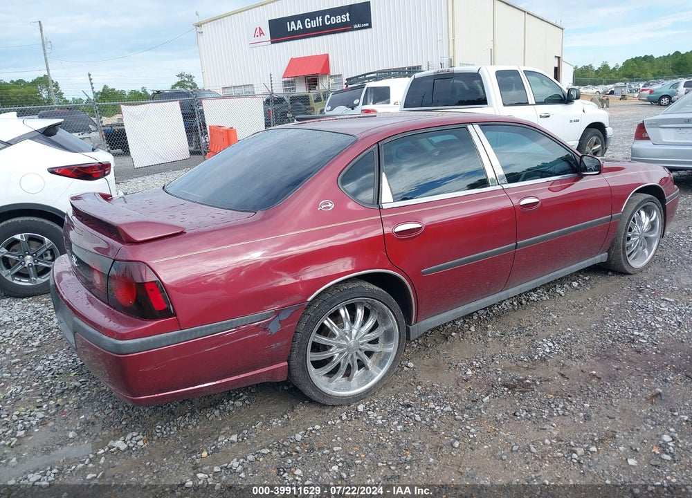 2004 CHEVROLET IMPALA VIN: 2G1WF52E249328524