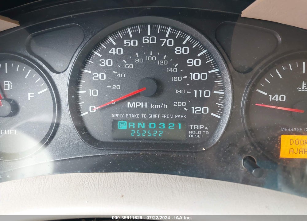 2004 CHEVROLET IMPALA VIN: 2G1WF52E249328524