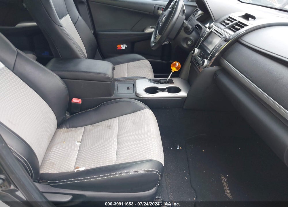 2012 TOYOTA CAMRY SE VIN: 4T1BF1FK0CU501694