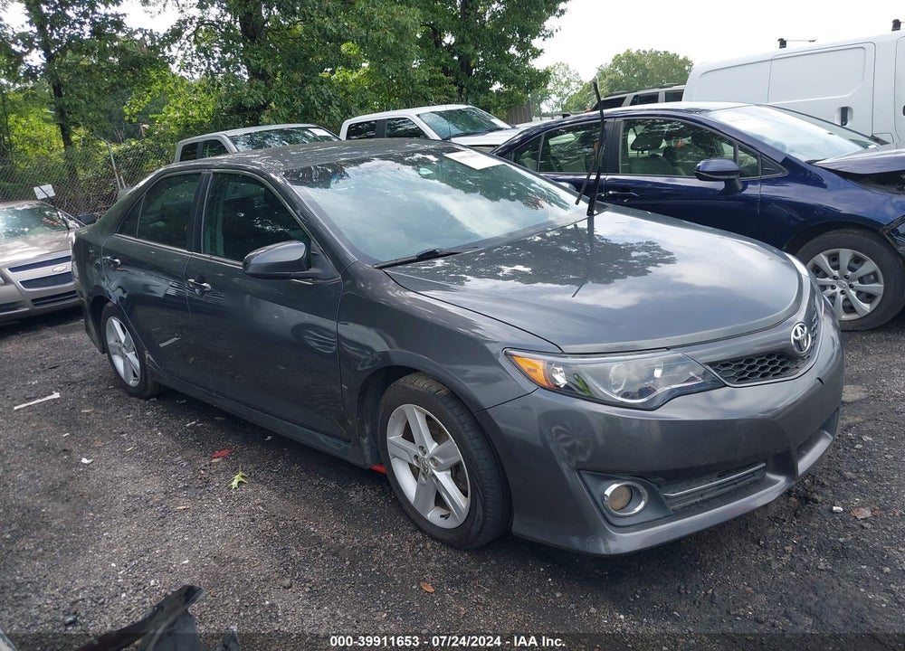 2012 TOYOTA CAMRY SE VIN: 4T1BF1FK0CU501694