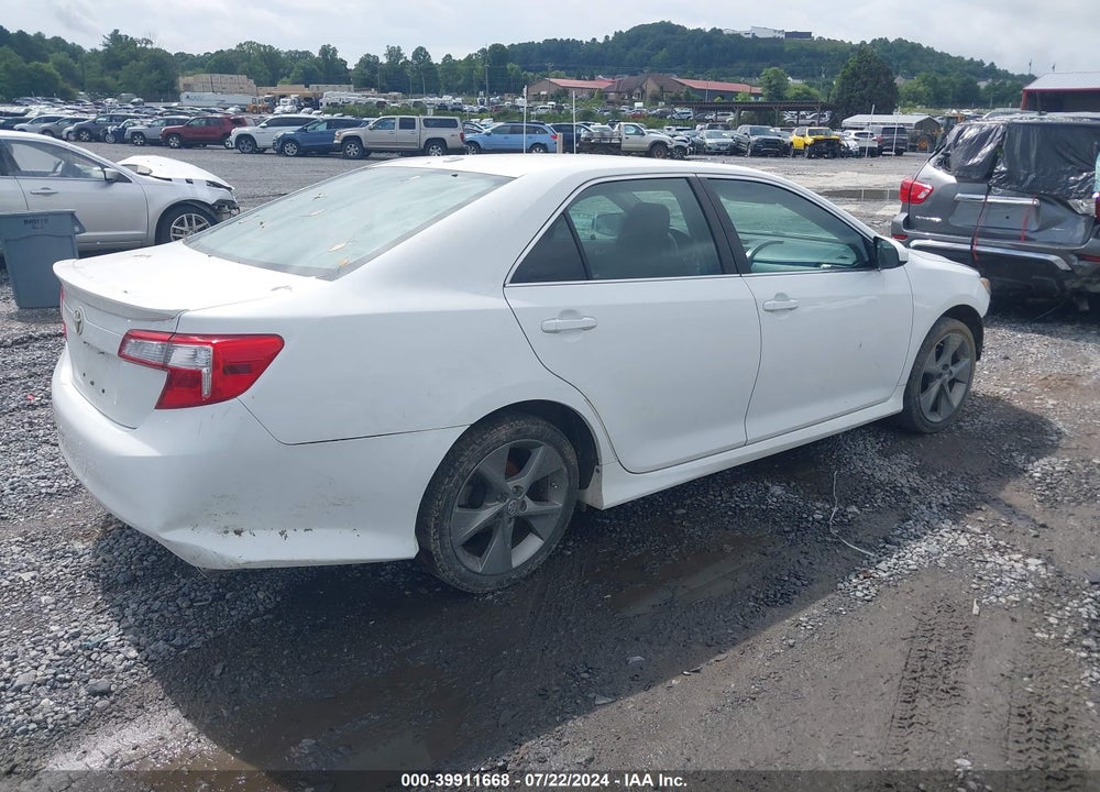 2012 TOYOTA CAMRY SE V6 VIN: 4T1BK1FK6CU511514
