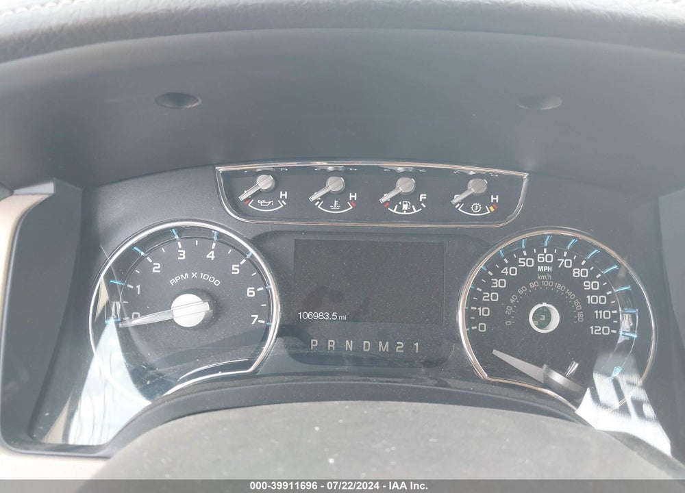 2011 FORD F-150 LARIAT VIN: 1FTFW1ET4BFC58944