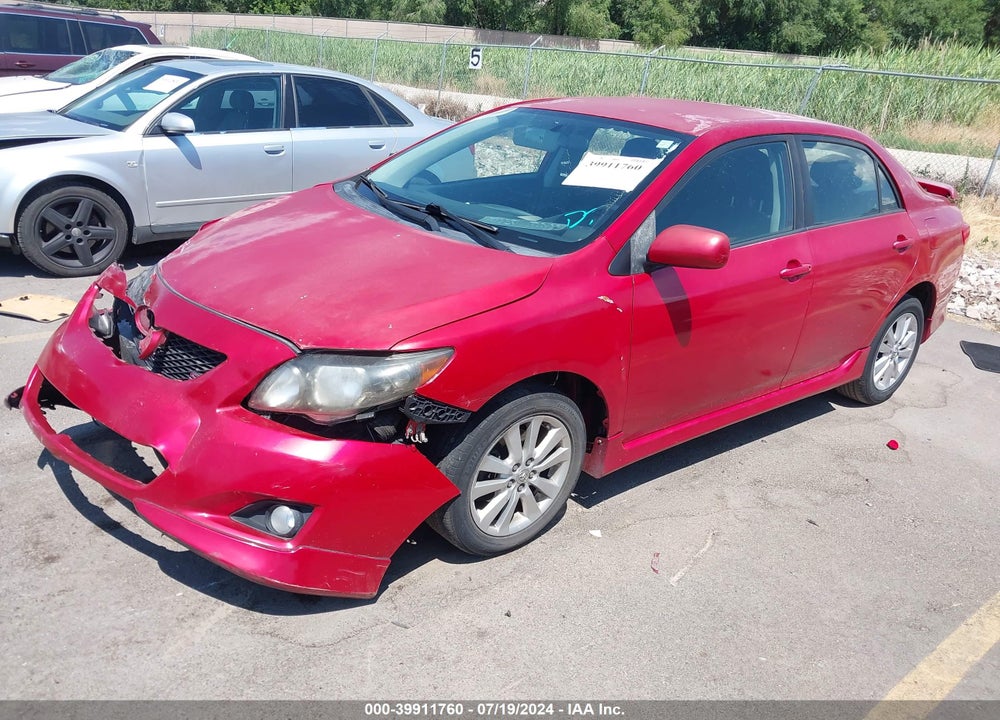 2010 TOYOTA COROLLA S VIN: 1NXBU4EE1AZ234467