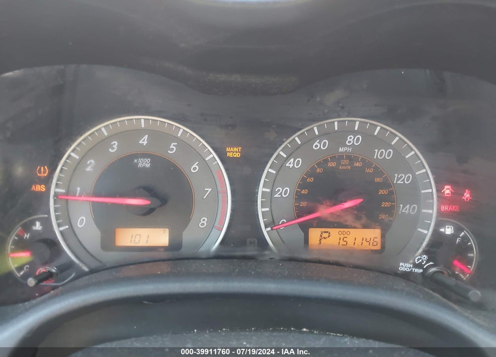 2010 TOYOTA COROLLA S VIN: 1NXBU4EE1AZ234467