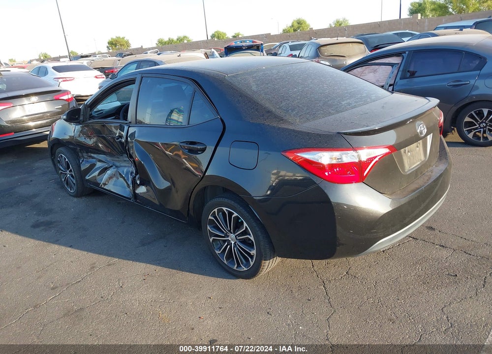 2015 TOYOTA COROLLA S PLUS VIN: 2T1BURHE3FC238778
