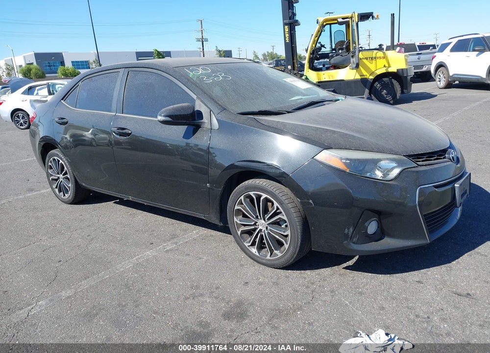 2015 TOYOTA COROLLA S PLUS VIN: 2T1BURHE3FC238778