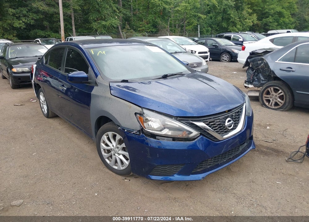 2019 NISSAN SENTRA SV VIN: 3N1AB7AP5KY324799