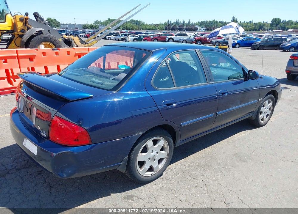 2006 NISSAN SENTRA 1.8S VIN: 3N1CB51D36L558901