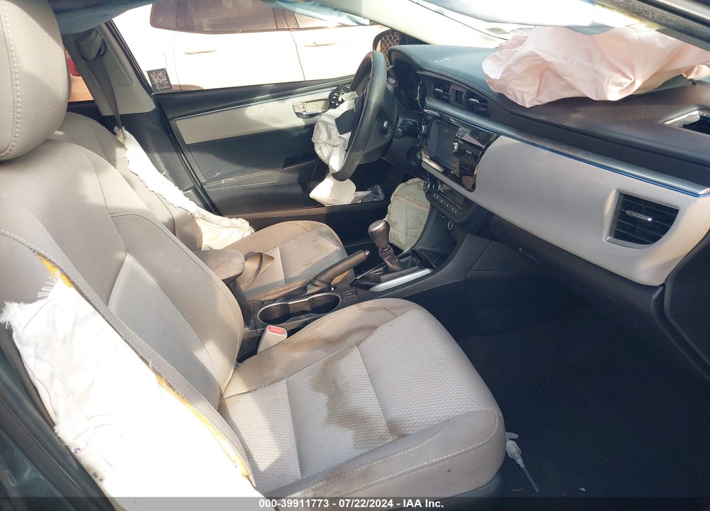 2016 TOYOTA COROLLA LE VIN: 2T1BURHE1GC705164