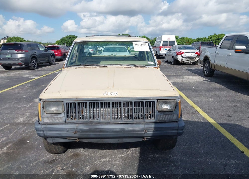 1989 JEEP COMANCHE VIN: 1J7FT26E8KL487057