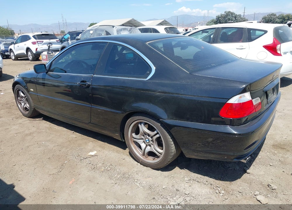 2002 BMW 330CI VIN: WBABN53422PH01638