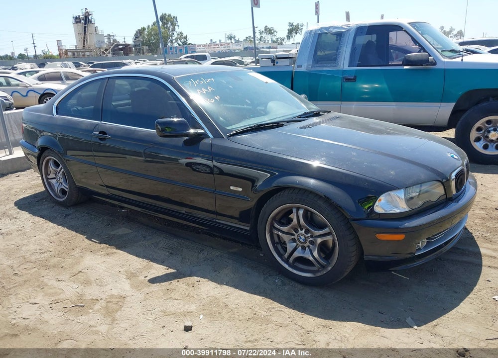 2002 BMW 330CI VIN: WBABN53422PH01638