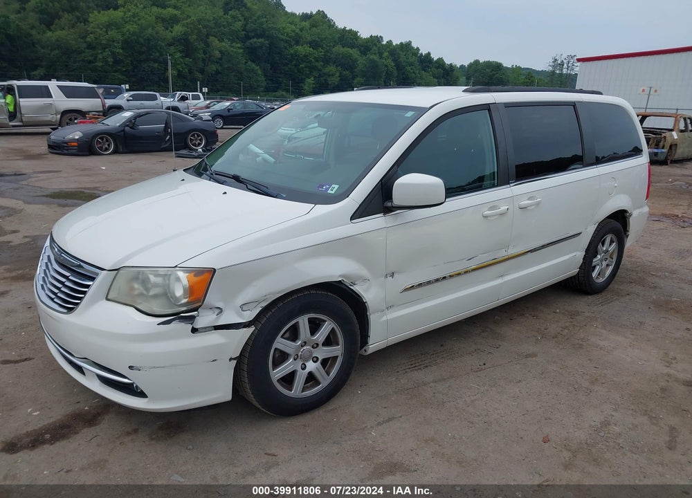 2012 CHRYSLER TOWN & COUNTRY TOURING VIN: 2C4RC1BGXCR187921