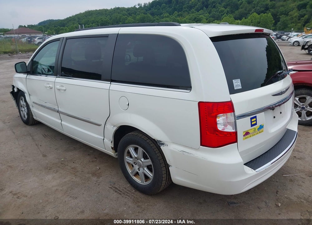 2012 CHRYSLER TOWN & COUNTRY TOURING VIN: 2C4RC1BGXCR187921
