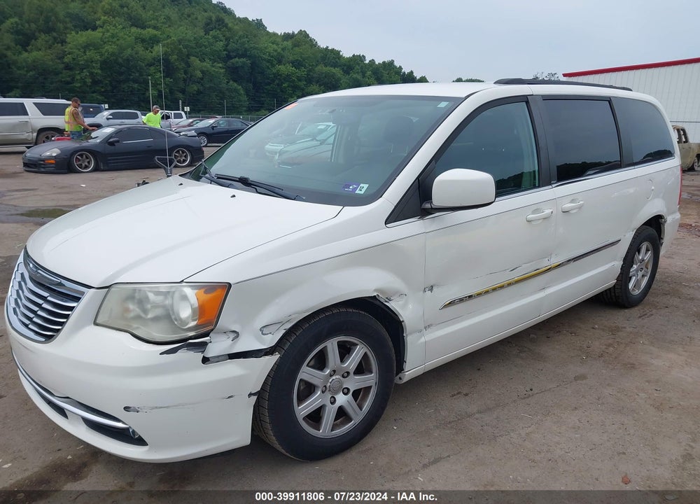 2012 CHRYSLER TOWN & COUNTRY TOURING VIN: 2C4RC1BGXCR187921