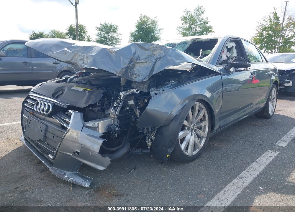 2017 AUDI A4 2.0T PREMIUM VIN: WAUANAF46HN016088