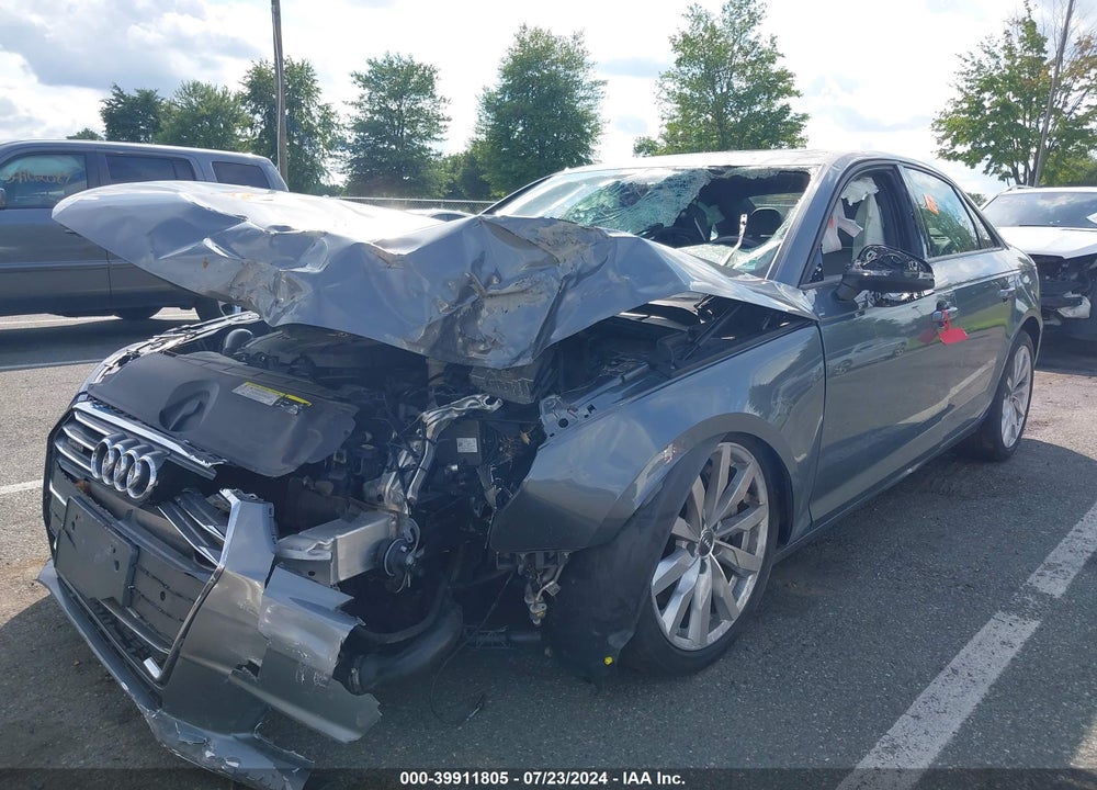 2017 AUDI A4 2.0T PREMIUM VIN: WAUANAF46HN016088