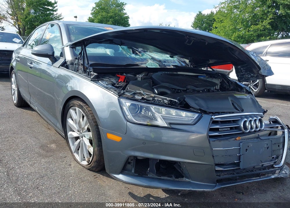 2017 AUDI A4 2.0T PREMIUM VIN: WAUANAF46HN016088