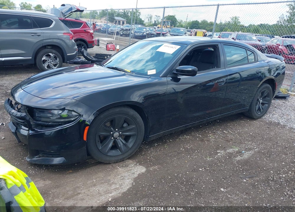 2016 DODGE CHARGER SXT VIN: 2C3CDXHG8GH196243
