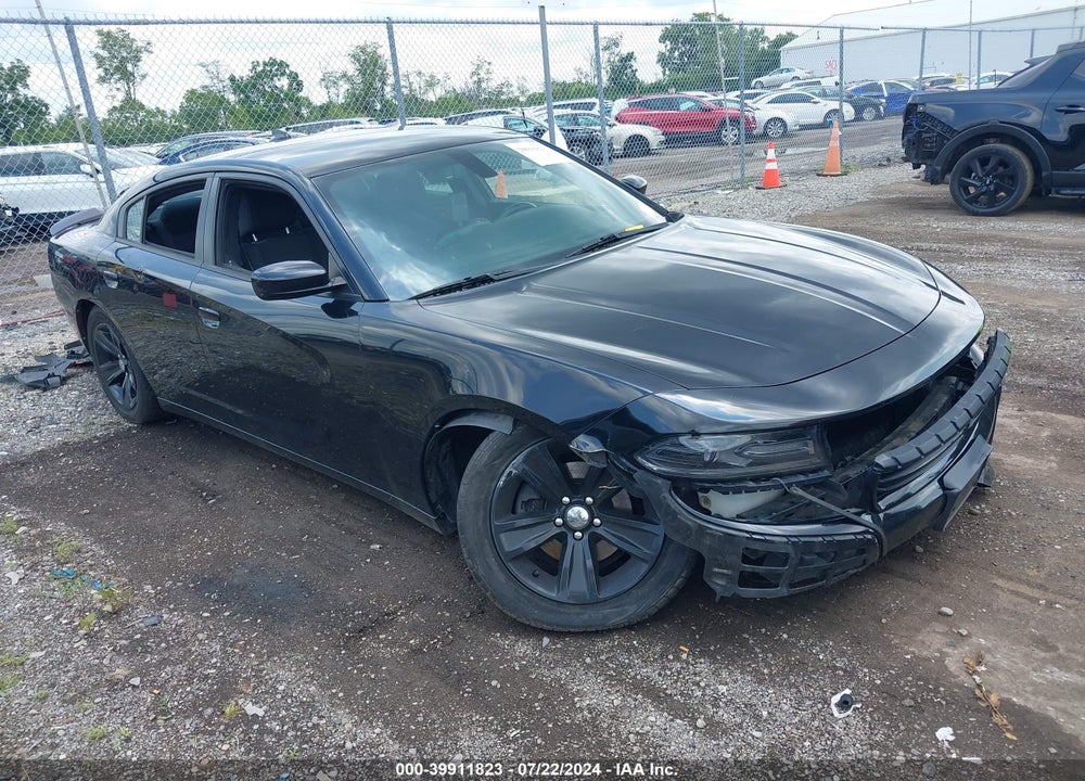 2016 DODGE CHARGER SXT VIN: 2C3CDXHG8GH196243