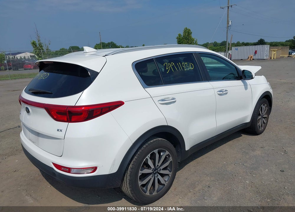 2017 KIA SPORTAGE EX VIN: KNDPN3AC4H7085504
