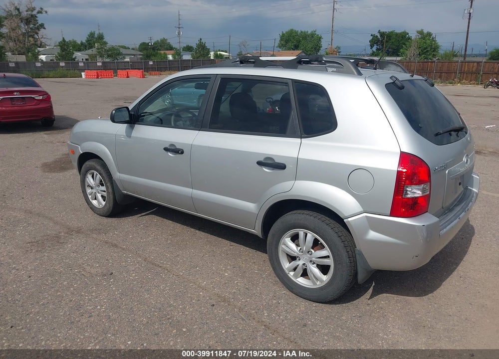 2009 HYUNDAI TUCSON GLS VIN: KM8JM12B79U015397
