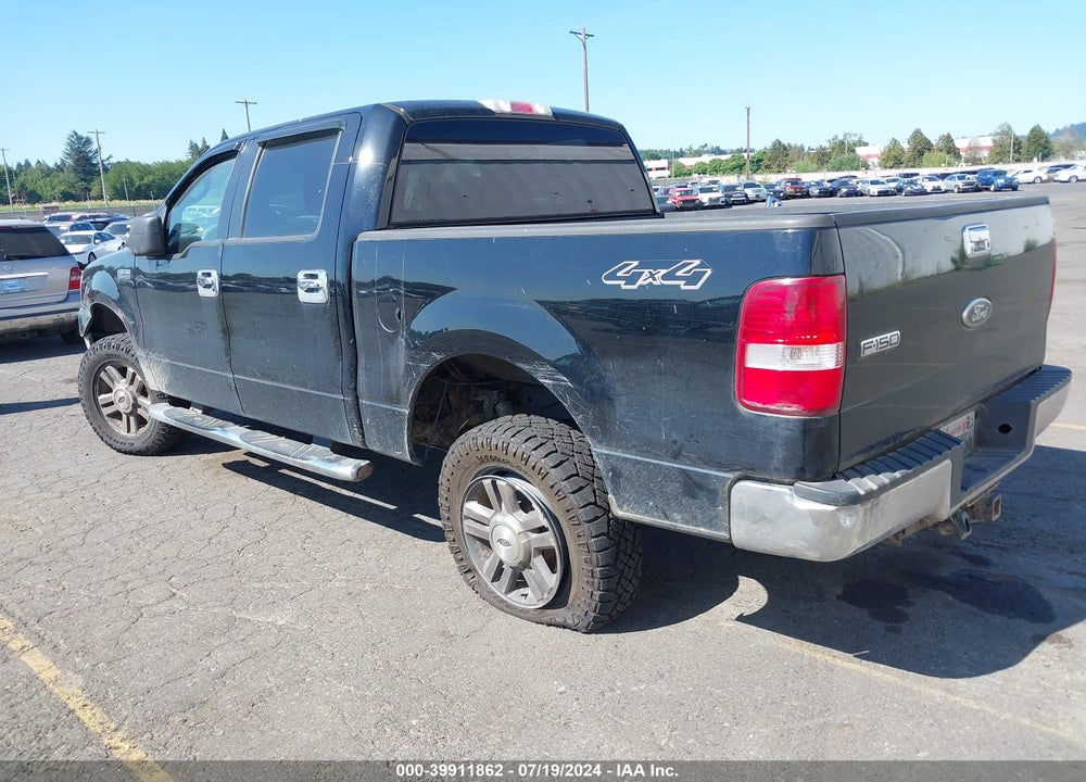 2006 FORD F-150 XLT VIN: 1FTRW14W06FB53798