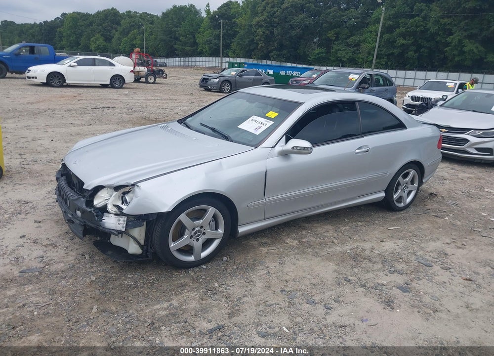 2006 MERCEDES-BENZ CLK 500 VIN: WDBTJ75J26F185046