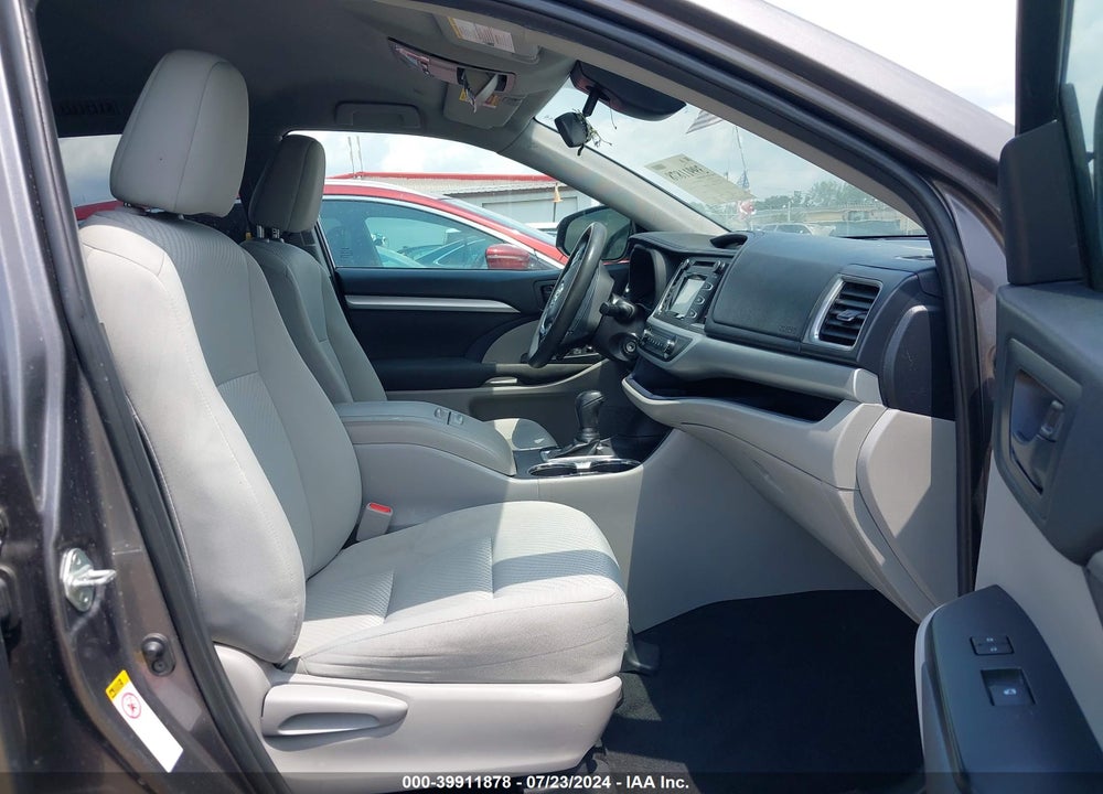 2019 TOYOTA HIGHLANDER LE VIN: 5TDZARFHXKS045114