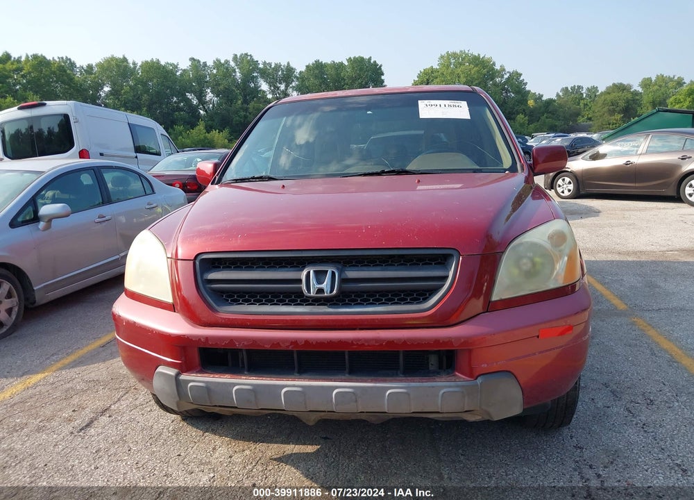 2004 HONDA PILOT EX-L VIN: 2HKYF18574H572117