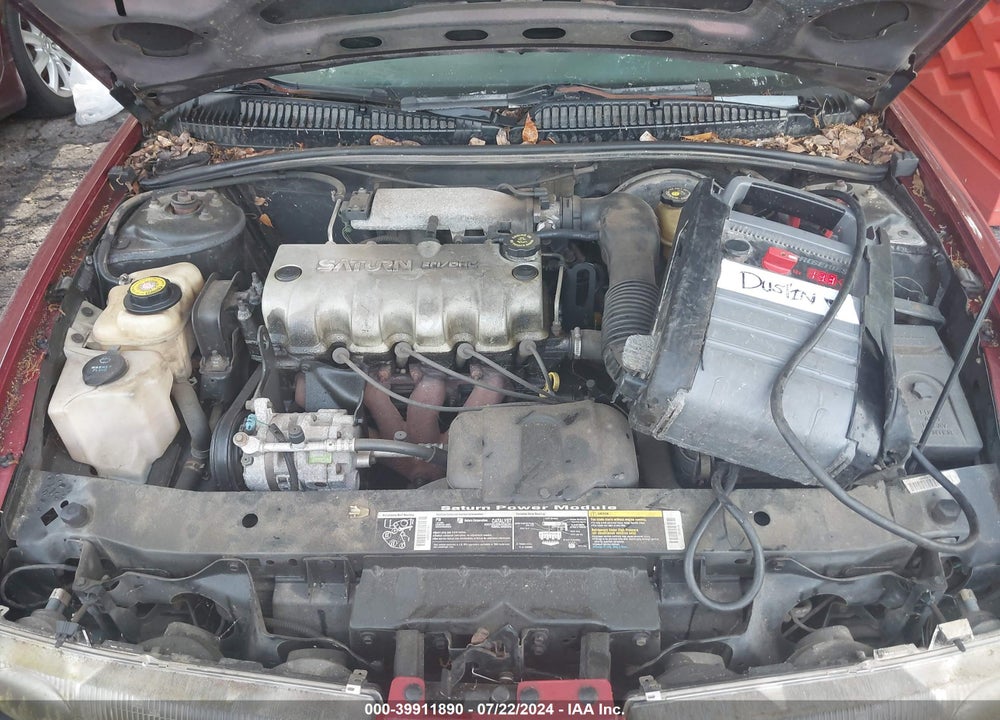 1999 SATURN SL (M5) VIN: 1G8ZF5288XZ213140