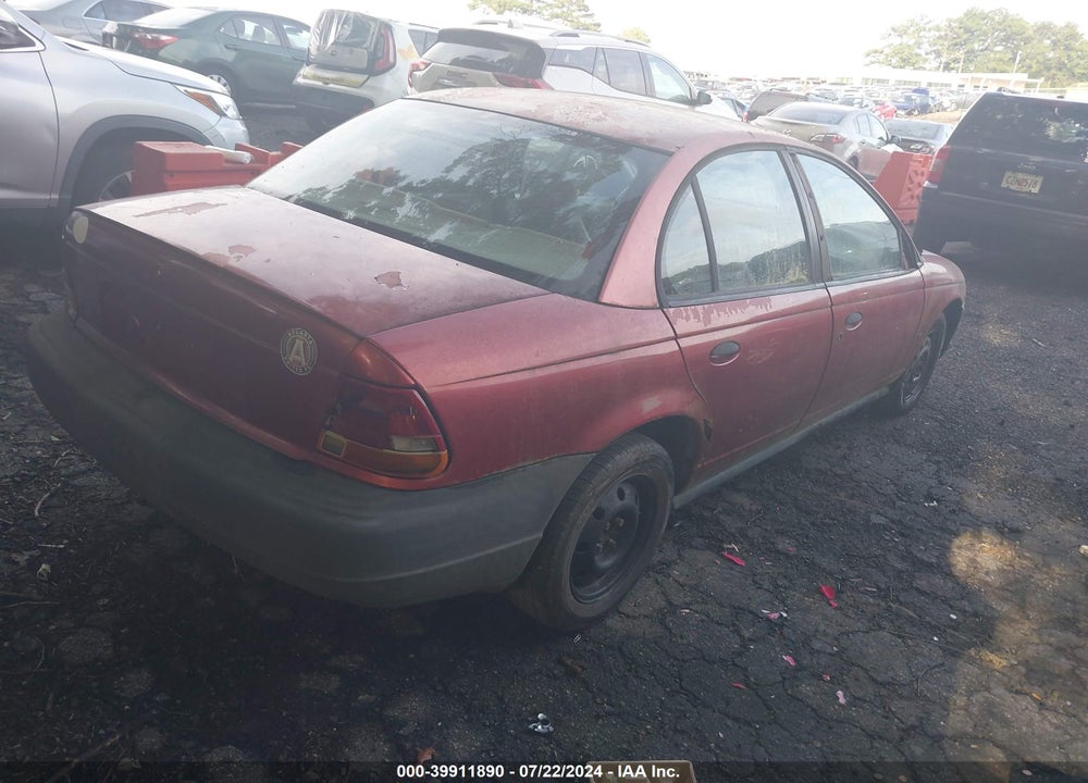 1999 SATURN SL (M5) VIN: 1G8ZF5288XZ213140