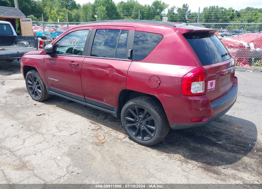 2012 JEEP COMPASS LATITUDE VIN: 1C4NJDEBXCD689658