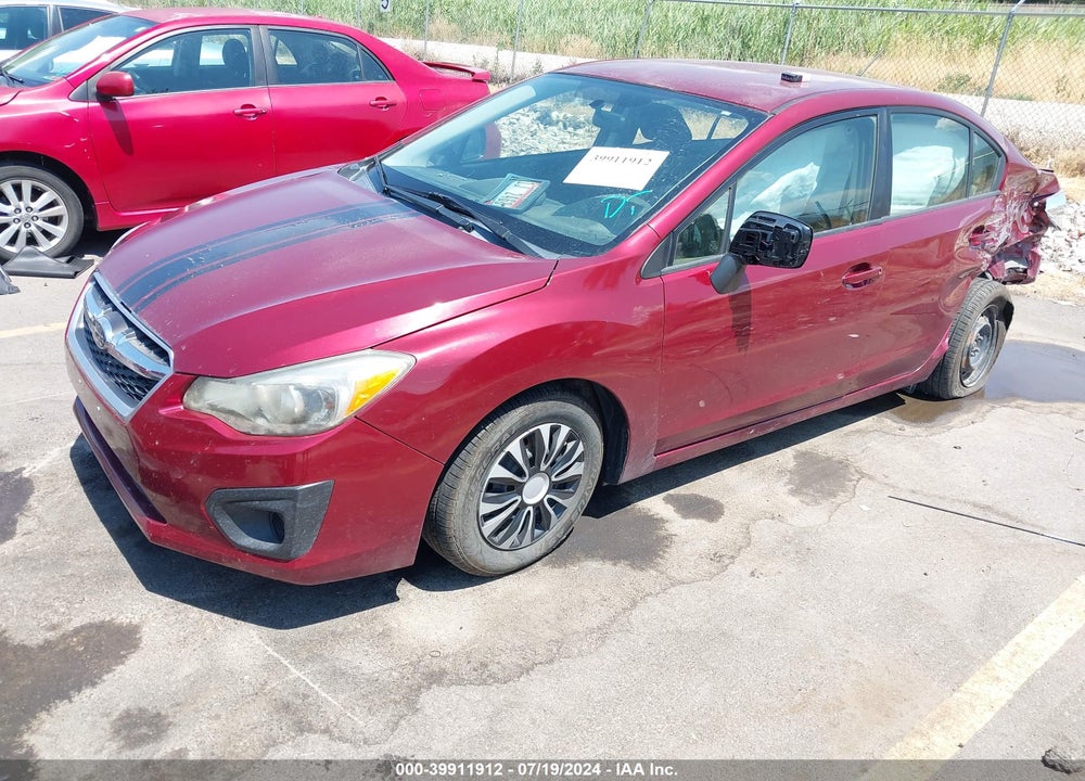 2013 SUBARU IMPREZA 2.0I VIN: JF1GJAA62DH013110