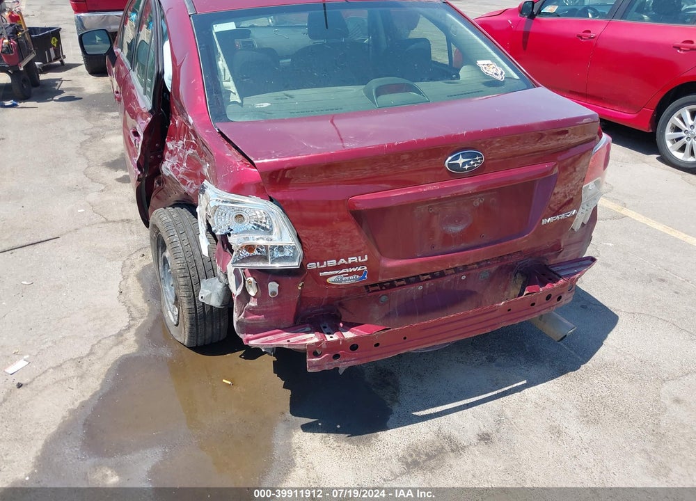 2013 SUBARU IMPREZA 2.0I VIN: JF1GJAA62DH013110