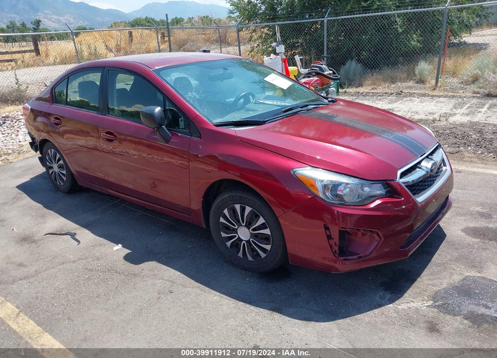 2013 SUBARU IMPREZA 2.0I VIN: JF1GJAA62DH013110