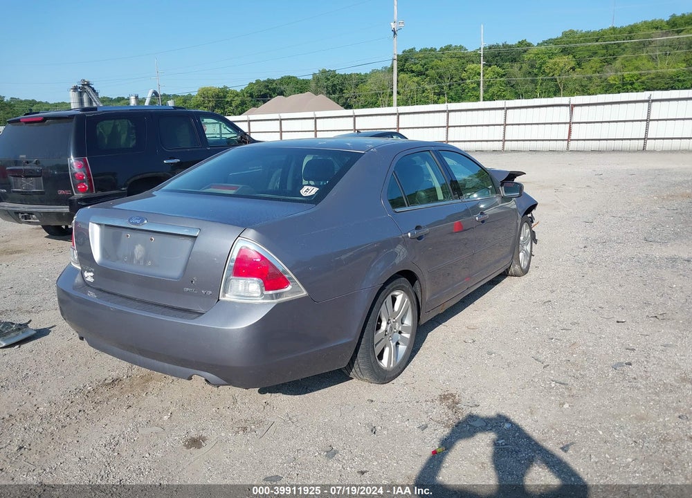 2006 FORD FUSION SEL VIN: 3FAHP08196R106330