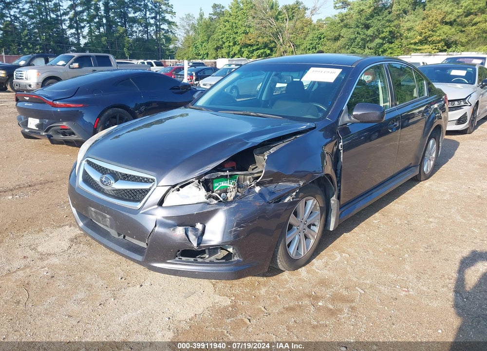 2012 SUBARU LEGACY 2.5I PREMIUM VIN: 4S3BMCC65C3022870