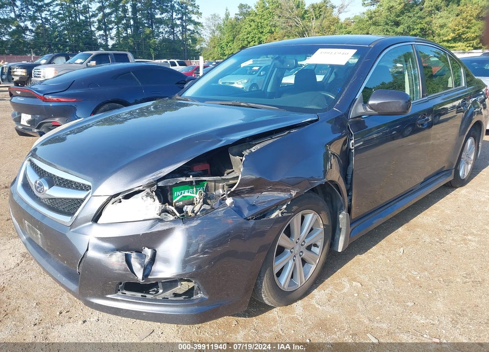 2012 SUBARU LEGACY 2.5I PREMIUM VIN: 4S3BMCC65C3022870