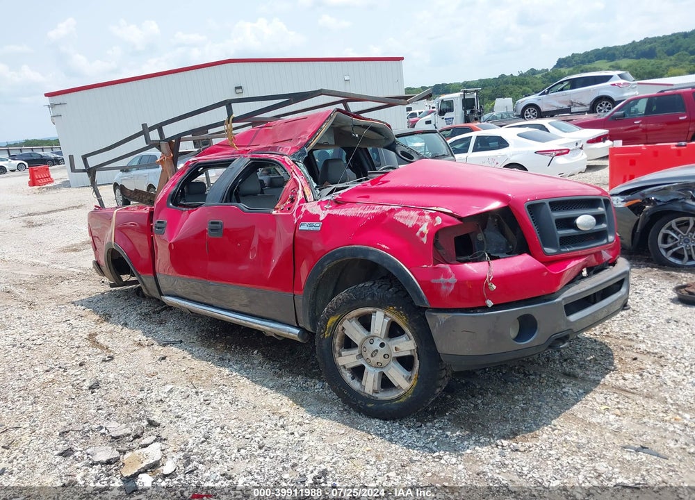 2007 FORD F-150 FX4/LARIAT/XLT VIN: 1FTPW14V87KB12150