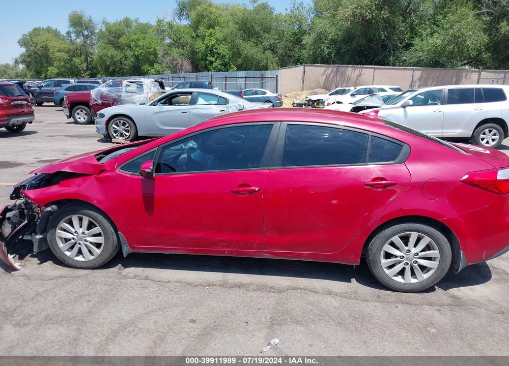 2014 KIA FORTE LX VIN: KNAFX4A67E5182142