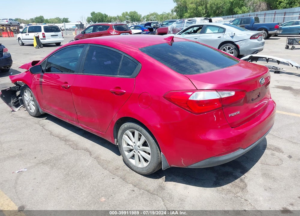 2014 KIA FORTE LX VIN: KNAFX4A67E5182142
