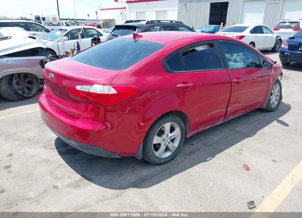 2014 KIA FORTE LX VIN: KNAFX4A67E5182142