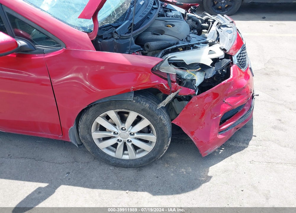2014 KIA FORTE LX VIN: KNAFX4A67E5182142